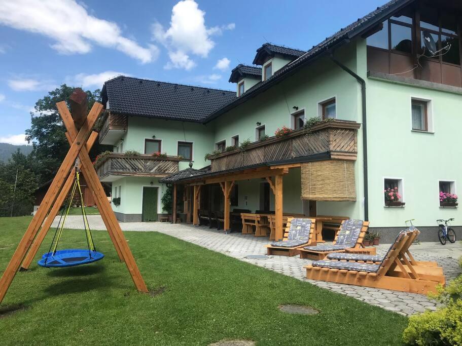 Tourist Farm Kladje Villa Ljubno Exteriör bild