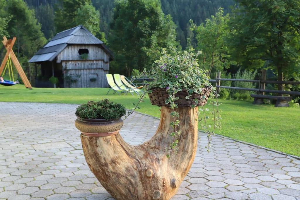 Tourist Farm Kladje Villa Ljubno Exteriör bild